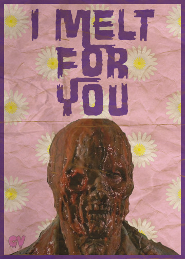 cameraviscera:  Made a bunch of Valentine’s Day cards for all you lovestruck lunatics