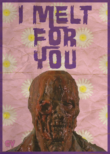 cameraviscera: Made a bunch of Valentine’s Day cards for all you lovestruck lunatics