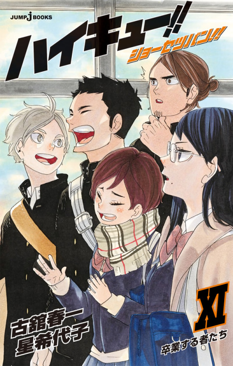 haisute: Haikyuu!! Shosetsuban!! Vol. 11 Cover