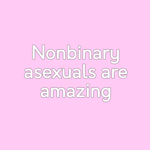 genderqueerpositivity: (Image description: three squares with white text in the center. The first is