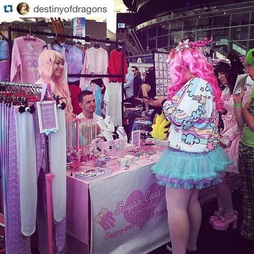 #Repost @destinyofdragons all the pastels ✨ ・・・ Pink! #HyperJapan