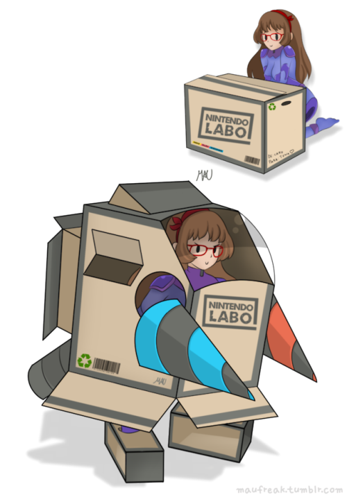 Towa likes the Nintendo LABO.