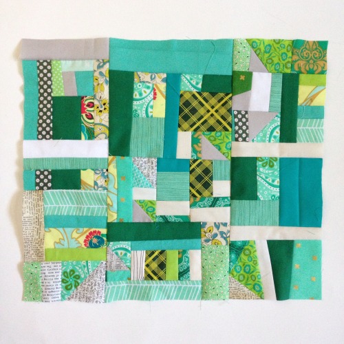 ecoslo: Using fabric scraps: I have been meaning to get to using my scraps, but never seem to get ar