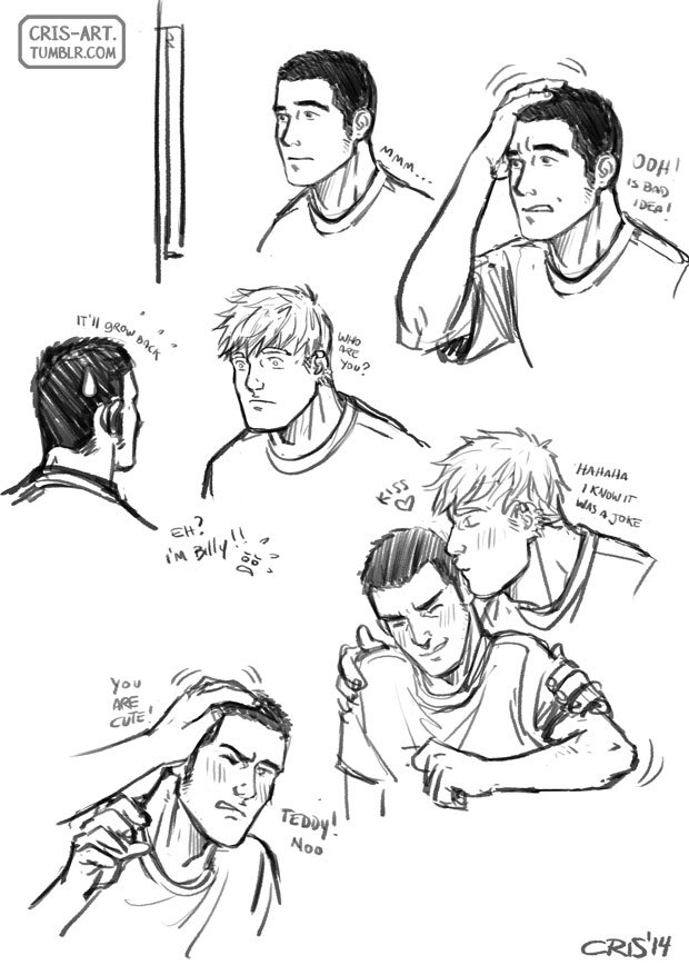 yesyaoiyeah: cris-art:  A summer fanart (inspired that in my country the summer is
