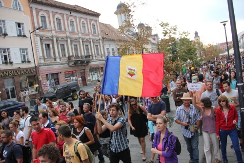 glassandpetrol: 5000 people in Cluj and at least 10000 more across the country protested yesterday a