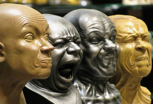 liverodland:Face your fears: The possessed character faces of Franz Messerschmidt. Austrian sculptor
