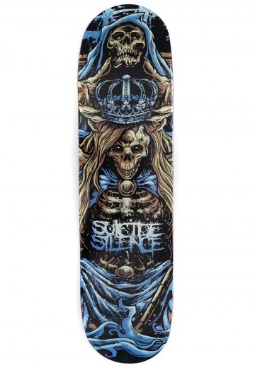 hellofmetal:  Suicide Silence Skate Board, Available Here.