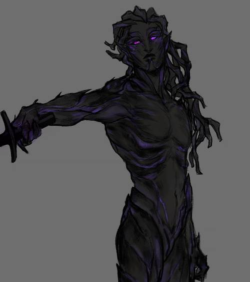 Been Drawing Some Iasha Bod Designs And It Got A Little Out Of Hand (his Morning Stretch Routine)