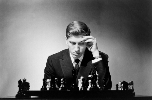 World Chess Champion Robert James “Bobby” Fischer (1943-2008), 1962. Photographed by Car
