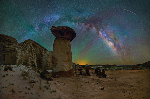 nubbsgalore:  astrophotography by david lane in utah’s bryce canyon national park and capital reef national park, colorado’s fish creek falls, and yellowstone national park 