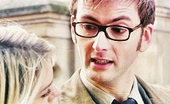 blueboxtraveller:Cute Ten and Rose momentsto anon
