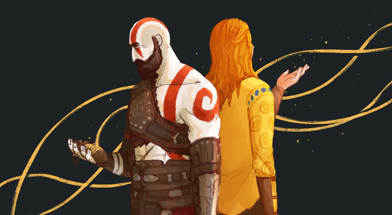 Image tagged with Kratos Thor God of War on Tumblr