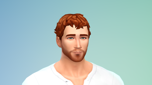 acrackintherocks: My weak attempt to create Brad Melnick from the Coming Out on Top game in The Sim