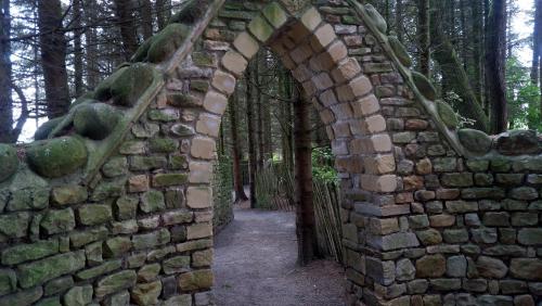 Enter the Forbidden Corner, North Yorkshire, England.A few oddments from last years visit.