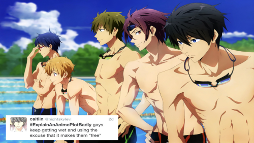 2cooleesmyurl:  makoharuenthusiast:  #ExplainAnAnimePlotBadly my faves  Wellâ€¦  theyre not wrong