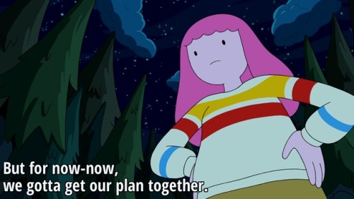 spinnedcycle:Bubblegum being focused on current problems but promising to do stuff with Marceline later is one of my fave bubbline things 