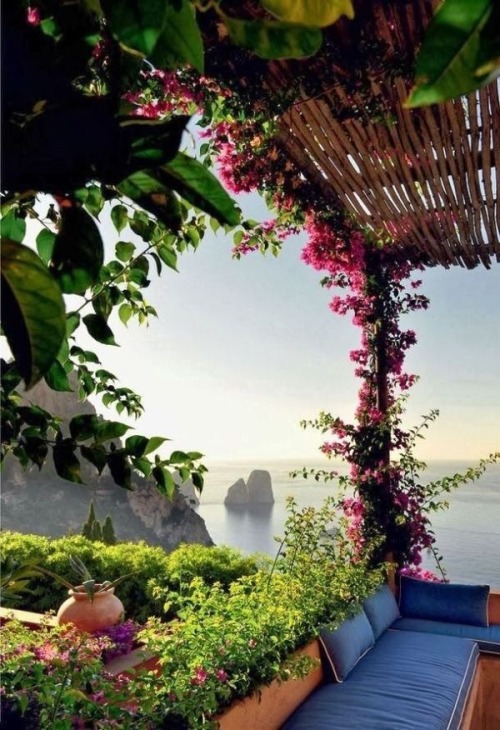 chanelbagsandcigarettedrags:Capri, Italy