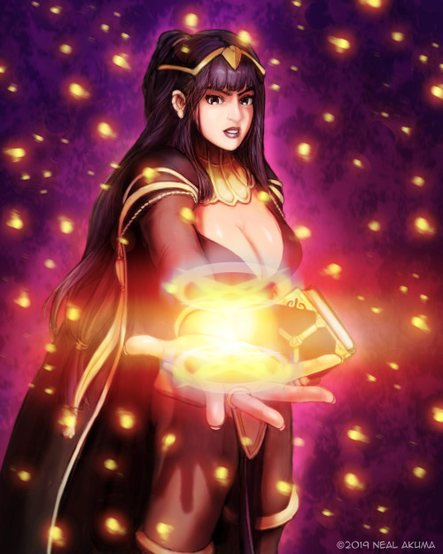 Tharja - Fire Emblem AwakeningI found an old rough sketch I did years ago and painted over it.If you