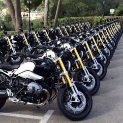 racecafe:  six3seven:  By ‘violetpop’ on instagram: #bmw #ninet #motorcycle photo taken at the Balearic Islands, Spain. http://ift.tt/N96w5b —Please leave credits intact—   MADE.BIKE