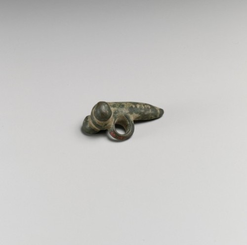 met-greekroman-art - Bronze phallic amulet, Metropolitan Museum...