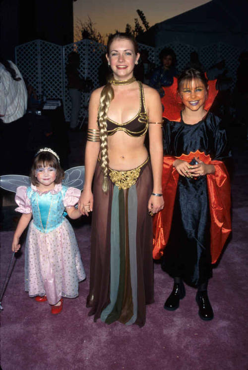 flashback-to-the-90s: Melissa Joan Hart as Princess Leia Much better than the flying one.