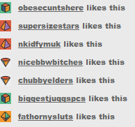lol the account names for some of theseOBESE