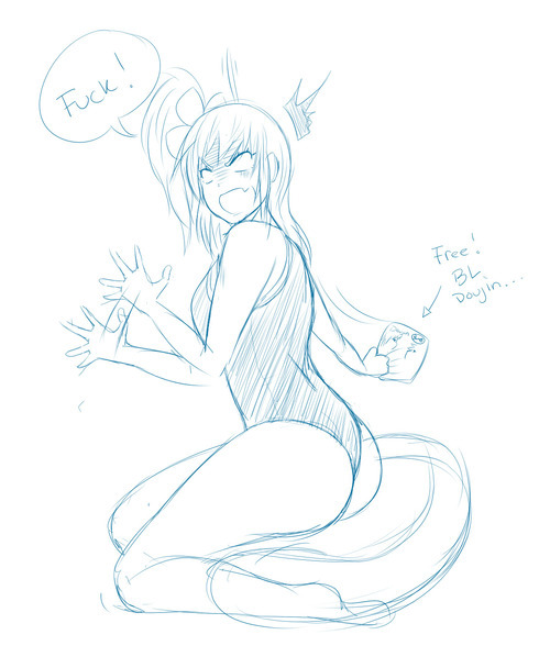 Opening 5 Sketch/Lineart Commission Slots!