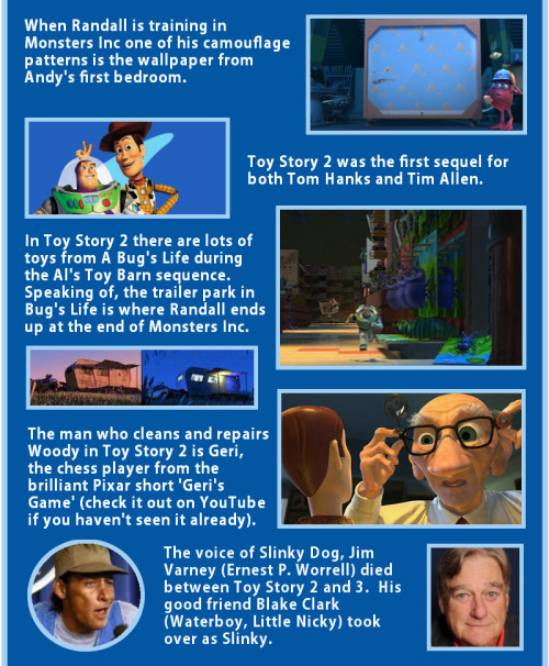 tastefullyoffensive:29 Facts You Might Not Have Known About Toy Story [aron]Previously: Pixar Movies