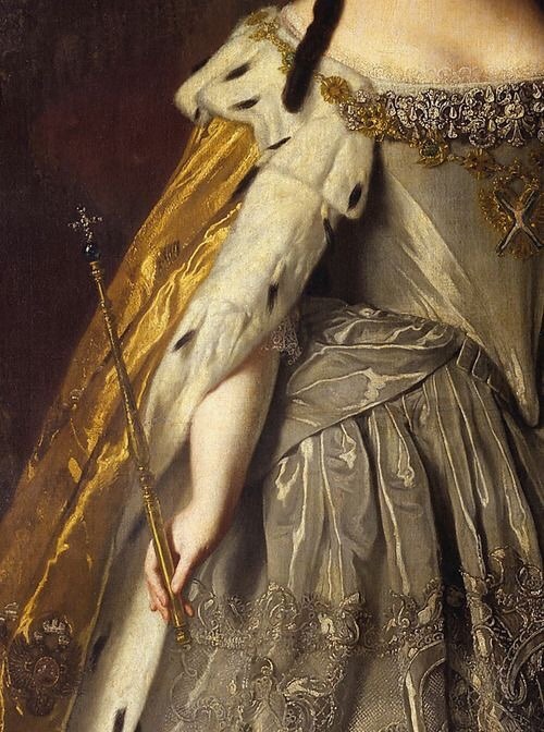 vint-agge-xx:Portrait of Empress Anna 1730’By: Louis Caravaque