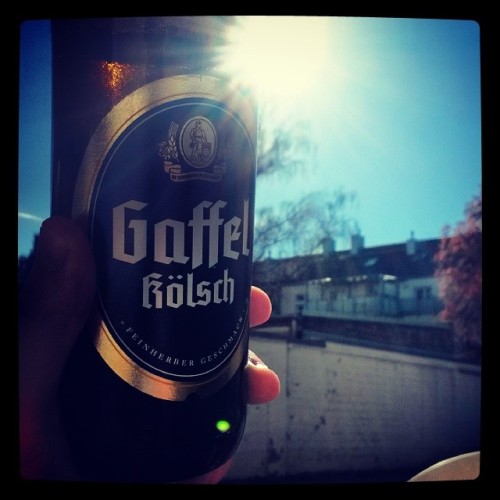 Frühlingsanfang :) #frühling #spring #sun #sonne #kölsch #beer #happy #bier