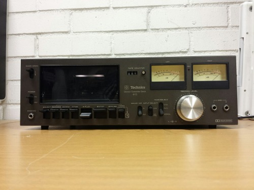 Technics RS-615US Stereo Cassette Deck, 1976