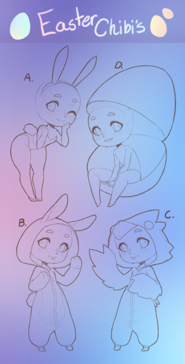 zeiyth:envioussugar:Easter Chibi Commissions!Hello everyone, its that time again, and I thought of s