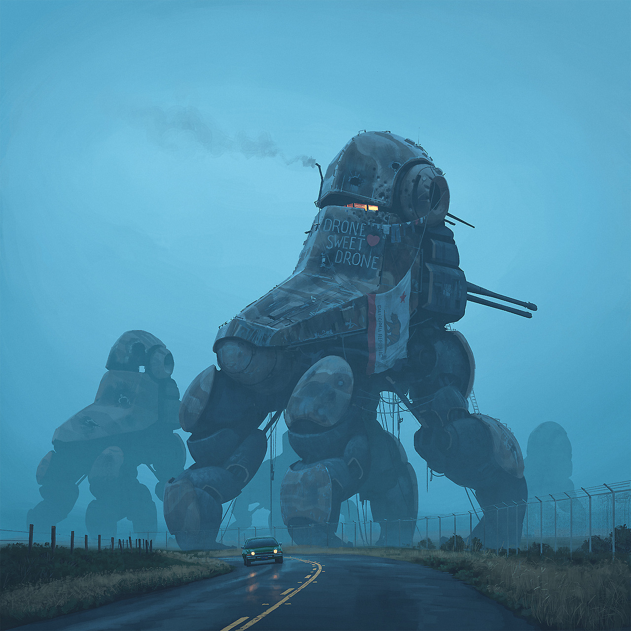 simonstalenhag: I’ve been super busy with the upcoming book The Electric State,