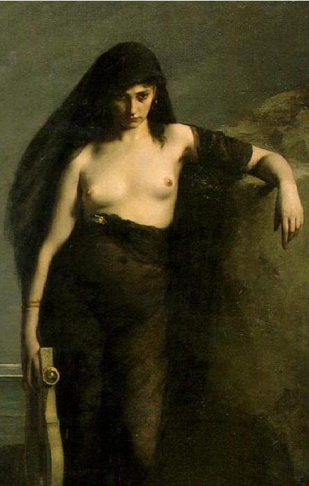 Porn photo Sappho, Charles Mengin, 1877