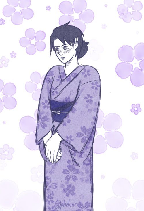 @trifiesta 2021 - Day 2: Festival …but it’s just fem!trifecta wearing yukatas :3cHiyo really 