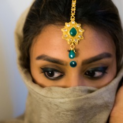 chettinadchutney:chettinadchutney:  My eldest sister reclaiming her culture 💖  I can’t believe the notes on this. My sister is incredibly flattered. She being a dark skinned desi along with me has had to face shadism growing up so representing dark