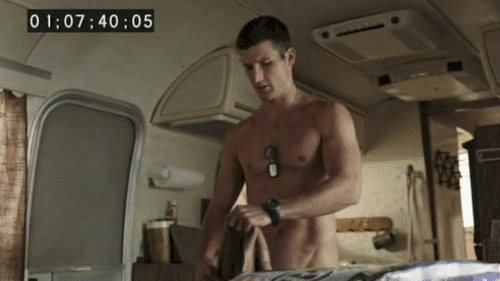 famousnudenaked:  Parker Young in Enlisted [Outtakes] 