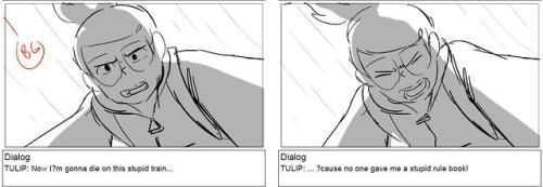 yoooo! i posted a bunch of storyboard panels from “The Beach Car” on twitter and wrote little tidbit