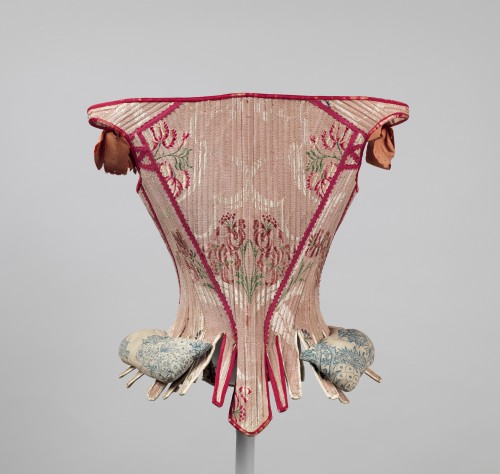 ephemeral-elegance:  Corset/Stays, ca. 1750-75 via The Met 