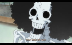 squigglydigg:  tashofthefuture:  squigglydigg:  apparently some people don’t like Kuzan I do not understand how  Is nobody gonna ask about the skeleton with the afro?  das Brook he da Soul King  he cool 