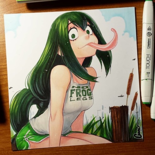 omar-dogan:( Update : Sold! ) #froppy ! I’m really liking this character,I’m getting the hang of her