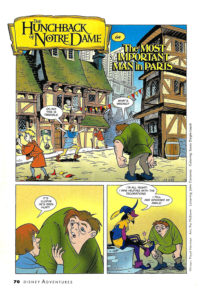 The Hunchback Of Notre Dame in The Most Important... | Disney Adventures