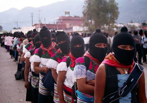 hbdiaz:  Celebrating women revolutionaries, rebels, and fighters of Latin America: El Salvadoran FMLN Rebels; Nicaraguan Sandinistas; Mexican Zapatistas; Chicana Brown Berets on the last day of Women’s history month.    Real badasses, Orale