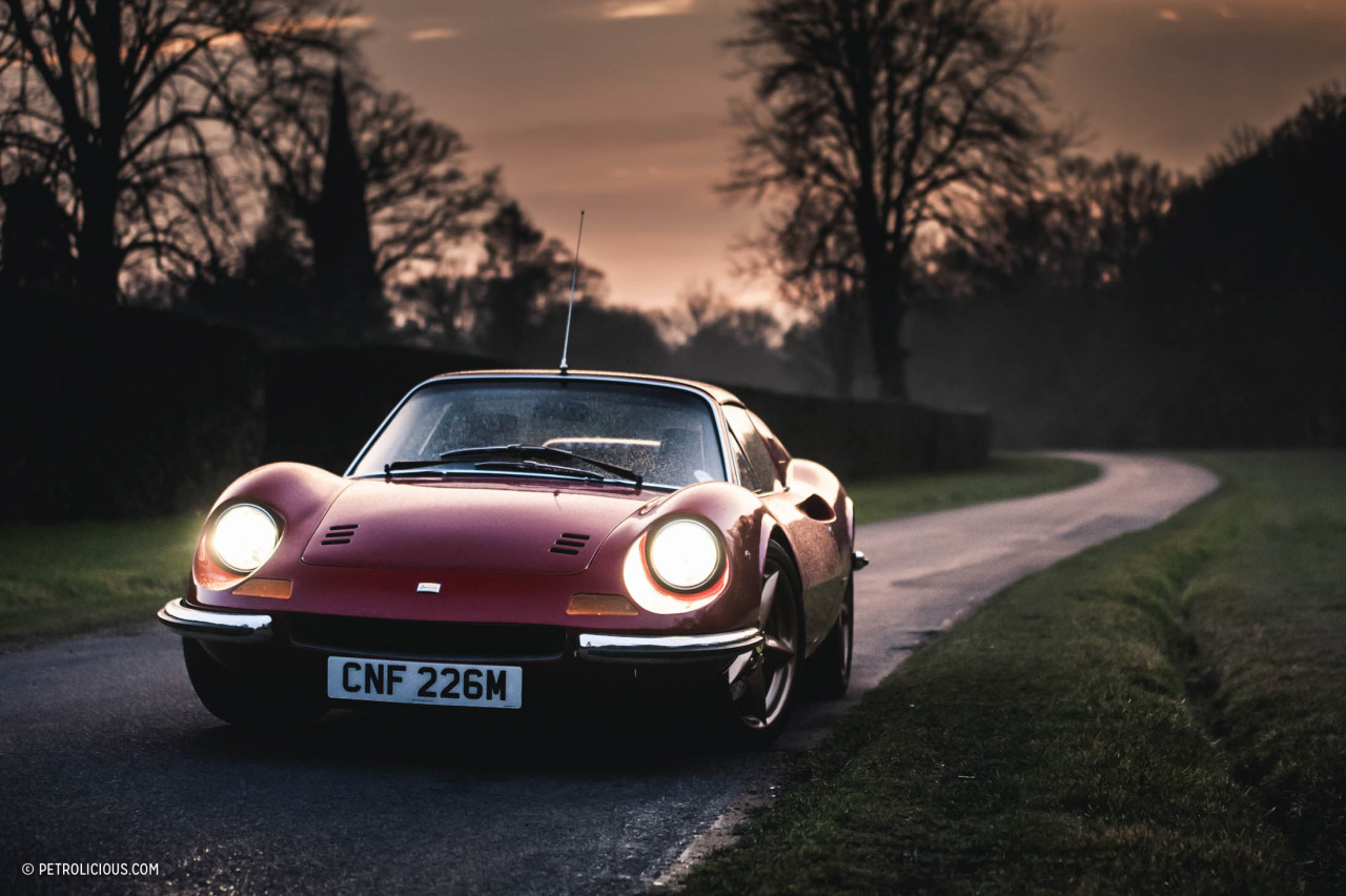 chromjuwelen:  Best Of Both Worlds: A Ferrari V8-Powered Dino.