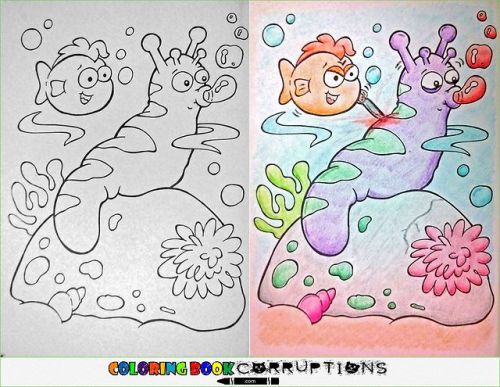 tastefullyoffensive - Coloring Book Corruptions (Part...