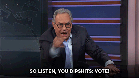 thedailyshow:  Lewis Black has a message for millennials planning to sit out the presidential election. 
