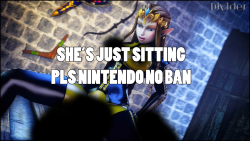 dividersfm: Zelda taking a seat, on a regular