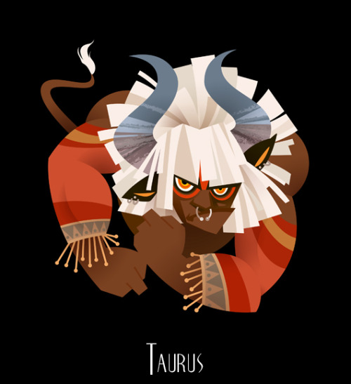 awesomedigitalart:  Zodiac Signs 1 by Hyaku