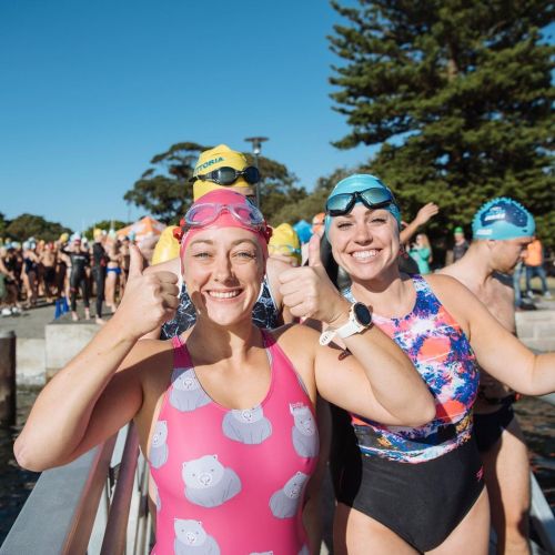 female swimmers