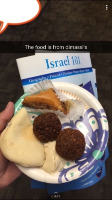 ramallahzayed:  often-itsnotwhat-itseems:  My school had this “Israeli” culture night and brought food from a nearby Palestinian restaurant  IM SCREAMING  